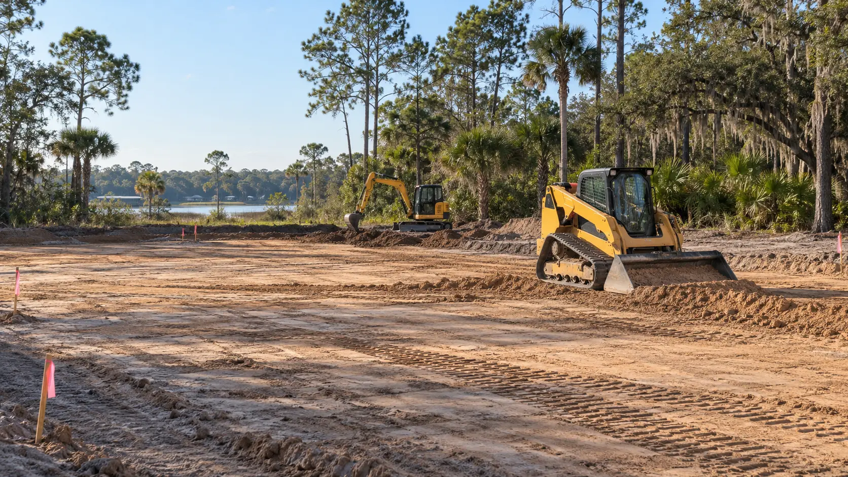 What Does Site Preparation Involve Before Construction?